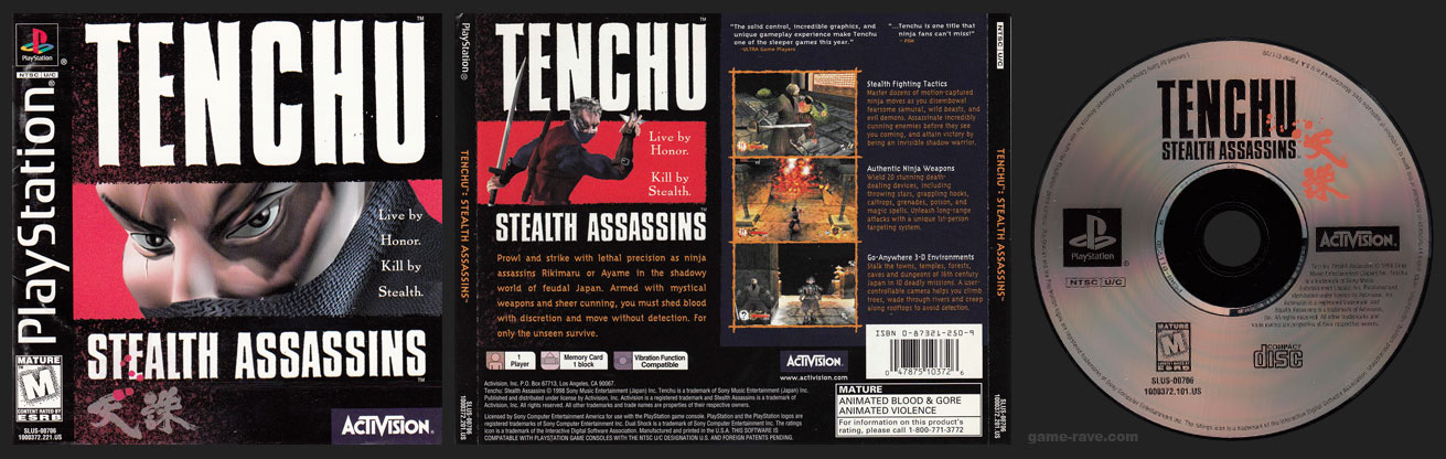 tenchu stealth assassins