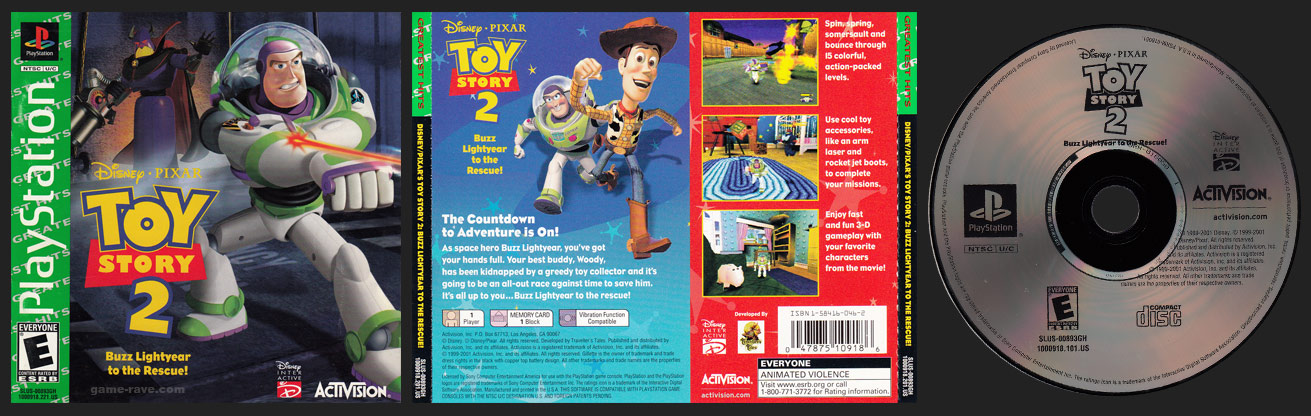 toy story 2 playstation