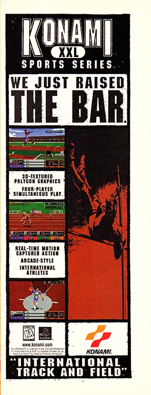 PlayStation PSX Ad International Track and Field 3rd Page