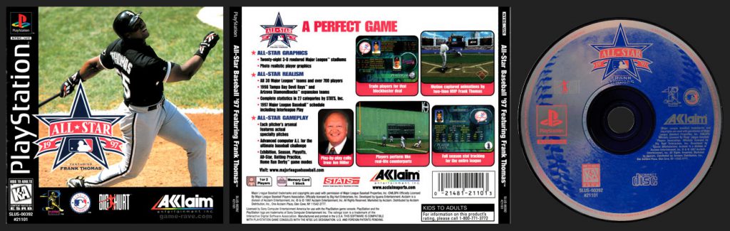 All-Star Baseball 97 Featuring Frank Thomas