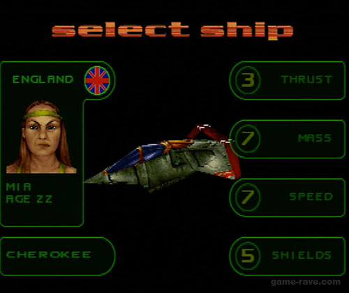 PSX PlayStation Cyberspeed Screenshot