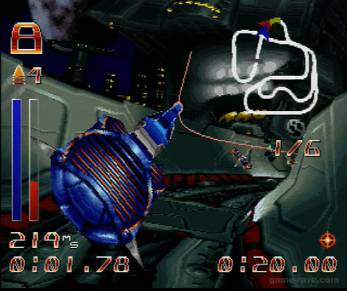 PSX PlayStation Cyberspeed Screenshot