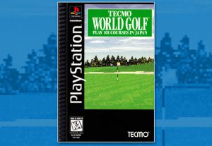 PlayStation PSX Tecmo World Golf