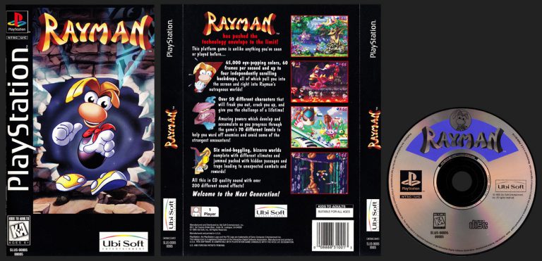 Rayman - game-rave.com - Every PlayStation Long Box Game