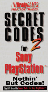 Brady Secret Codes 2 For Sony PlayStation