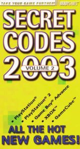 Brady Secret Codes 2003 Volume 2