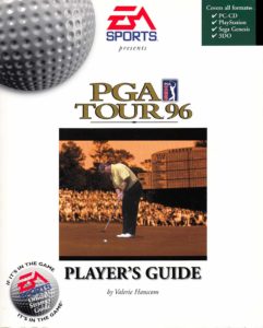 PSX PlayStation PGA Tour 96 EA Sports Guide Book