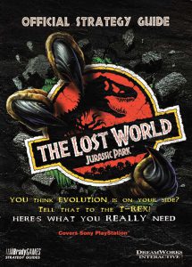 PSX Brady Games Jurassic Park The Lost World Guide Book
