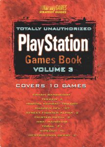 PSX Brady PlayStation Games Book Volume 3