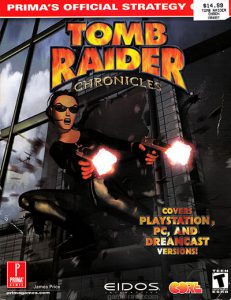 PSX Prima Tomb Raider Chronicles Guide Book