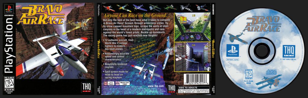 PSX PlayStation Bravo Air Race