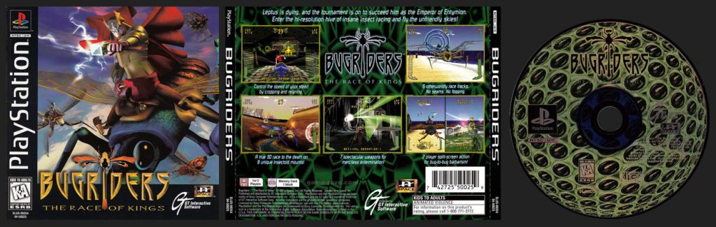 PSX PlayStation Bugriders: The Race of Kings