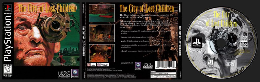 The City of Lost Children Jewel Case Release