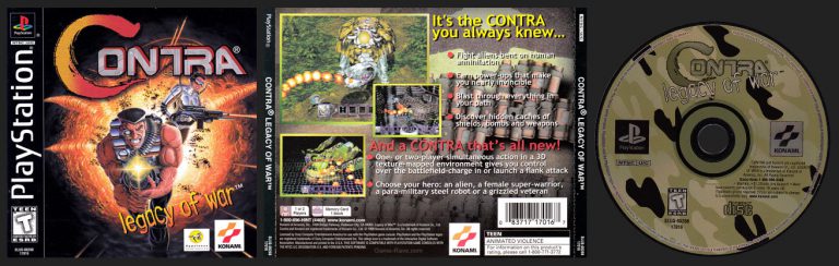 contra legacy of war for ps3