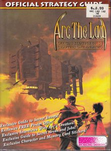 PSX Working Designs Arc The Lad Guide Book