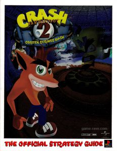 PSX Dimension Crash Bandicoot 2 Guide Book