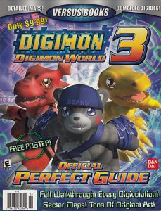 PSX Versus Books Digimon World 3 Guide Book