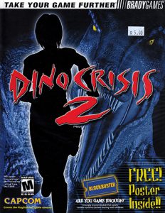 PSX Brady Games Dino Crisis 2 Blockbuster Guide Book