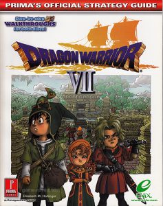 PSX Prima Dragon Warrior VII Guide Book
