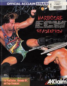 PSX Acclaim ECW Hardcore Revolution Guide Book