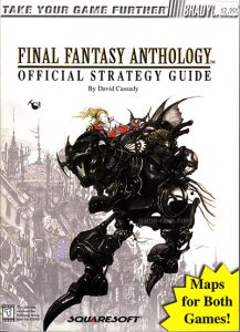 PSX Brady Games Final Fantasy Anthology Guide Book