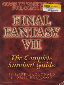 PSX PSX Sandwich Islands Publishing Final Fantasy VII Guide Book