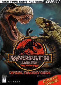 PSX Brady Games Jurassic Park Warpath Guide Book