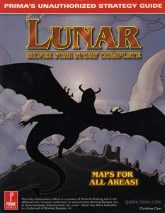 PSX Prima Lunar Silver Star Story Guide Book