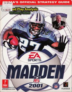 PSX Prima Madden NFL 2001 Guide