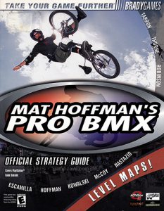 PSX Brady Games Mat Hoffman's Pro BMX Guide Book
