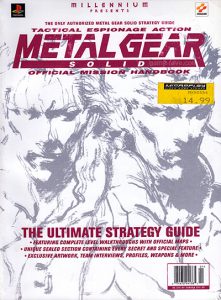 PSX Millennium Metal Gear Solid Guide Book