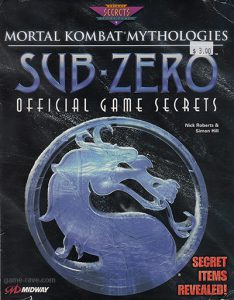 PSX Prima Mortal Kombat Mythologies Sub-Zero