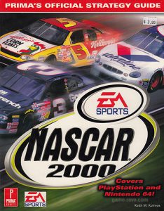 PSX Prima NASCAR 2000 Guide Book