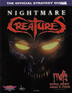 PSX Prima Nightmare Creatures Guide Book