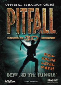 PSX Brady Games Pitfall 3D Guide Book