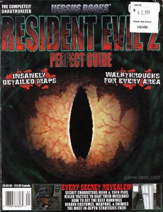 PSX Versus Books Resident Evil 2 Perfect Guide