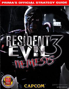 PSX Prima Residnet Evil 3 Nemesis Guide Book