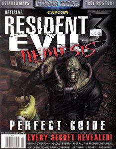 PSX Versus Books Resident Evil 3 Perfect Guide