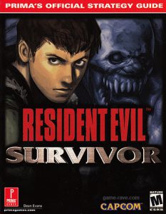 PSX Prima Resident Evil Survivor Guide Book