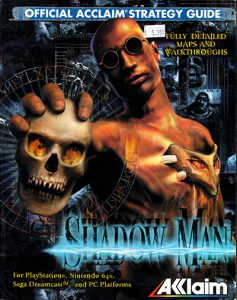 PSX Acclaim Shadow Man Variant Cover Guide Book