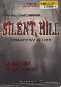 PSX Brady Games Silent Hill Guide