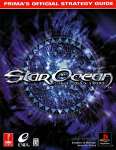PSX Prima Star Ocean The Second Story Guide Book