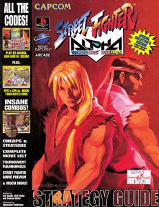 PSX Dimension Street Fighter Alpha Warriors Dreams Guide Book