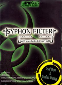 PSX Syphon Filter Unauthorized Guide Boo