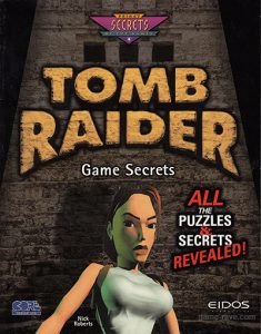 PSX Prima Tomb Raider Old Logo Guide Book