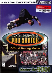 PSX Brady Games Tony Hawks Pro Skater Official Guide Book