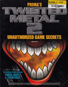 PSX Prima Twisted Metal 2 Unauthorized Game Secrets