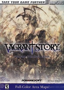 PSX brady Games Vagrant Story Guide Book