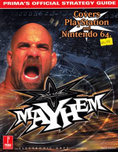 PSX Prima WCW Mayhem PSX N64 Guide Book