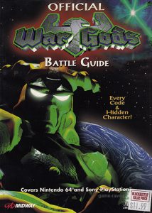 PSX Brady Games War Gods Guide Book